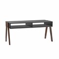 Homeroots Black Coffee Table40.75 x 17.75 x 18.75 in. 372974